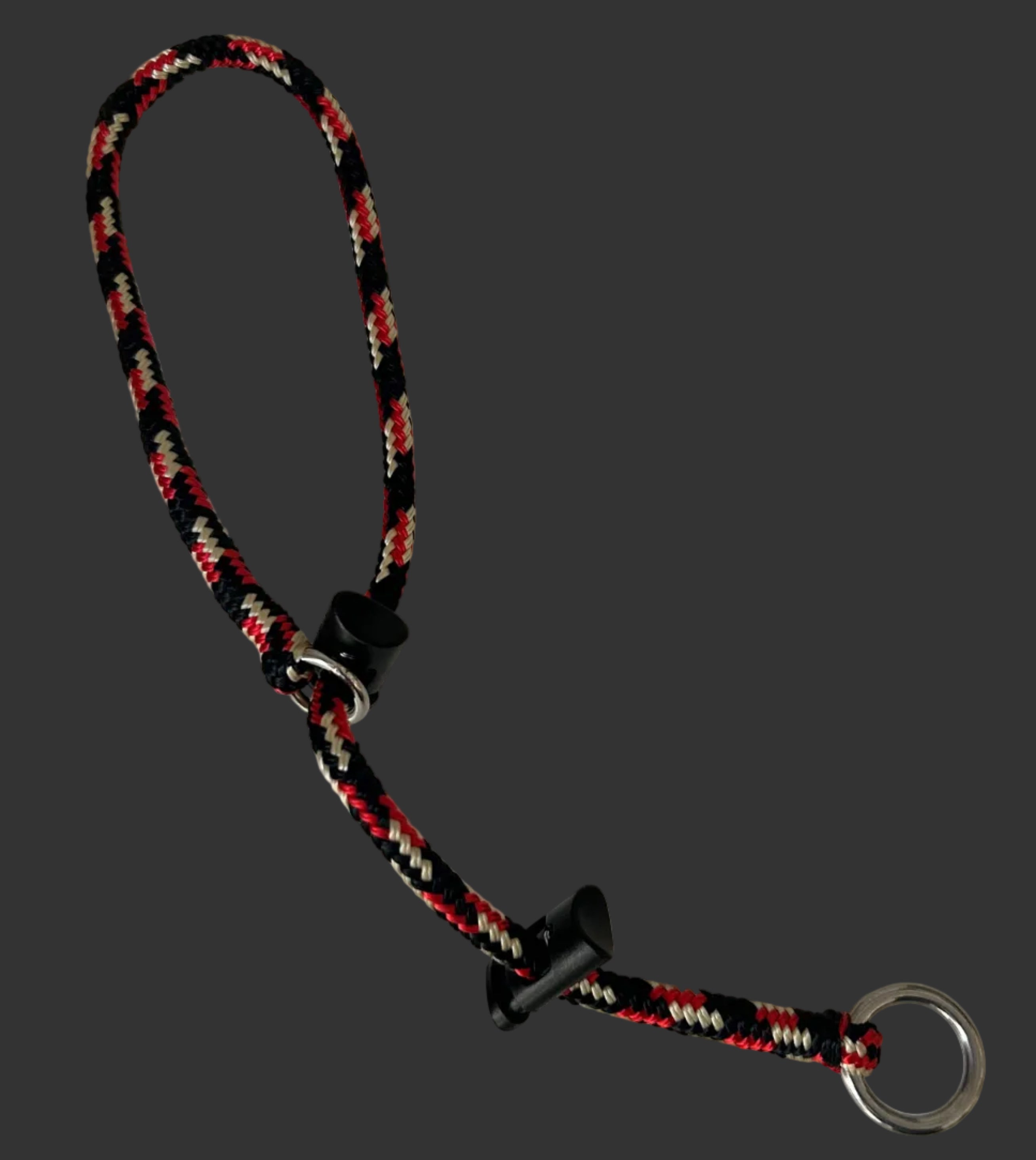 Spliced K9 Adjustable Slip Collar